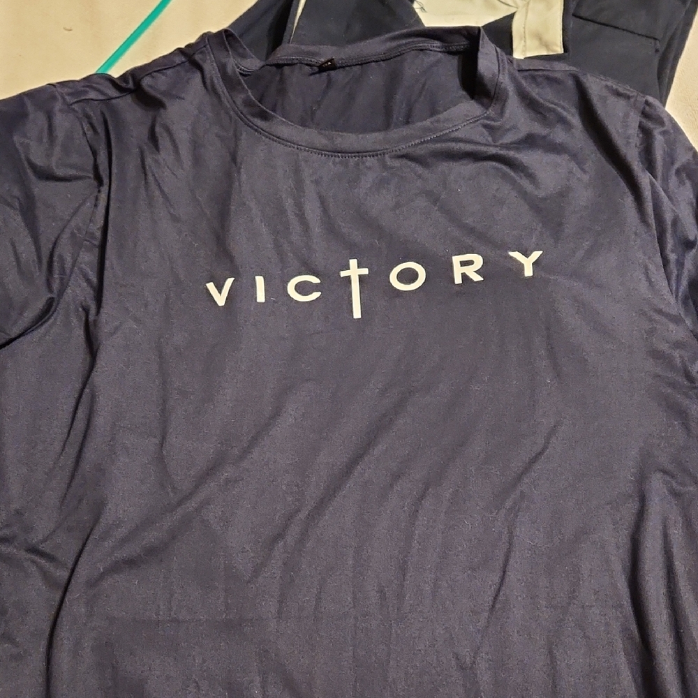 Victory Navy Blue Men's Short Sleeve Tee